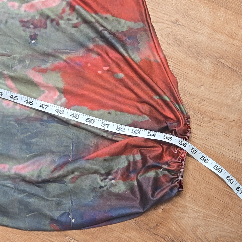 ☀️Multi Colored Floral Sleeveless Jumpsuit XXL - Picture 6 of 8